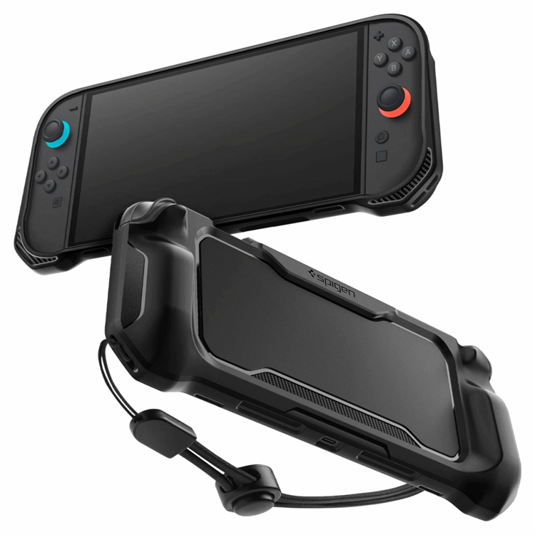 Spigen Nintendo Switch 2 Skal Rugged Armor - Matt Svart | 2353 | AlltMobil