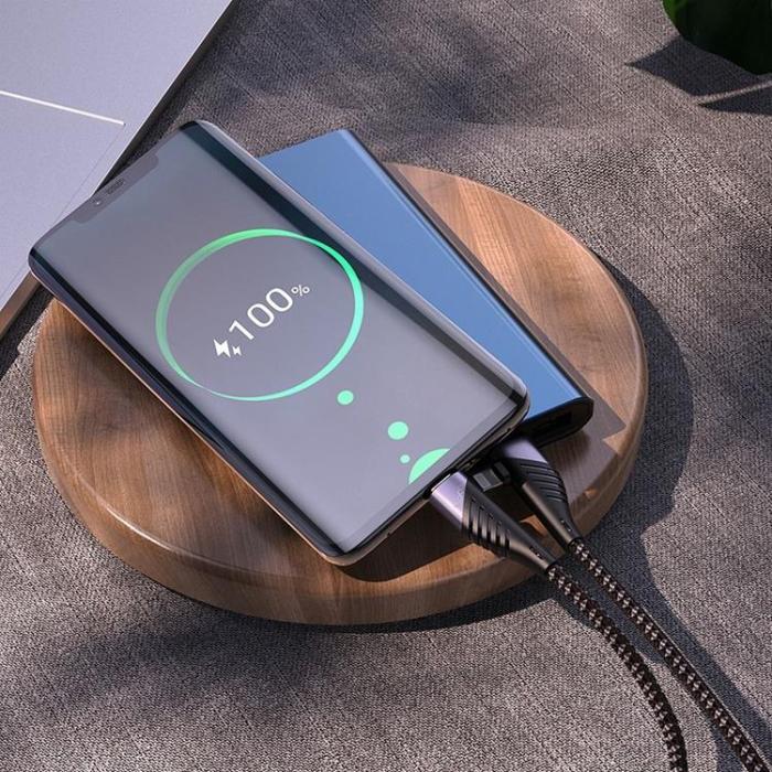 UTGATT1 - Hoco PD USB-C till USB-C Kabel 60W 1.5m - Svart