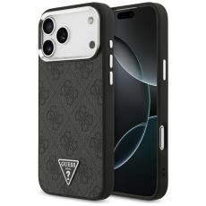 Guess - Guess iPhone 17 Pro Max Mobilskal MagSafe 4G Triangle Logo - Silver