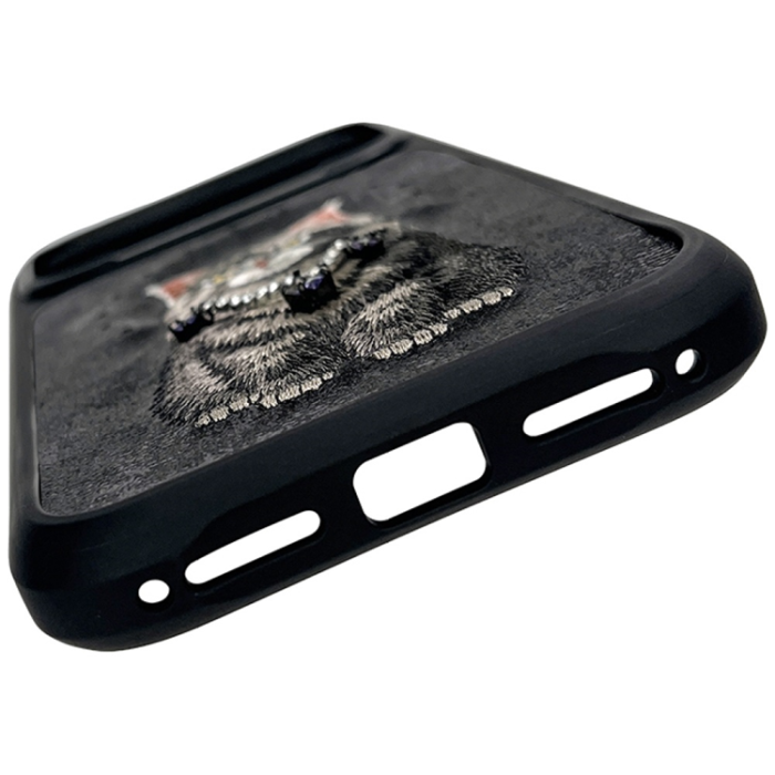 NIMMY - Nimmy Mobilskal För iPhone 17 Pro Max MagSafe Lucky Fashion Cat - Svart