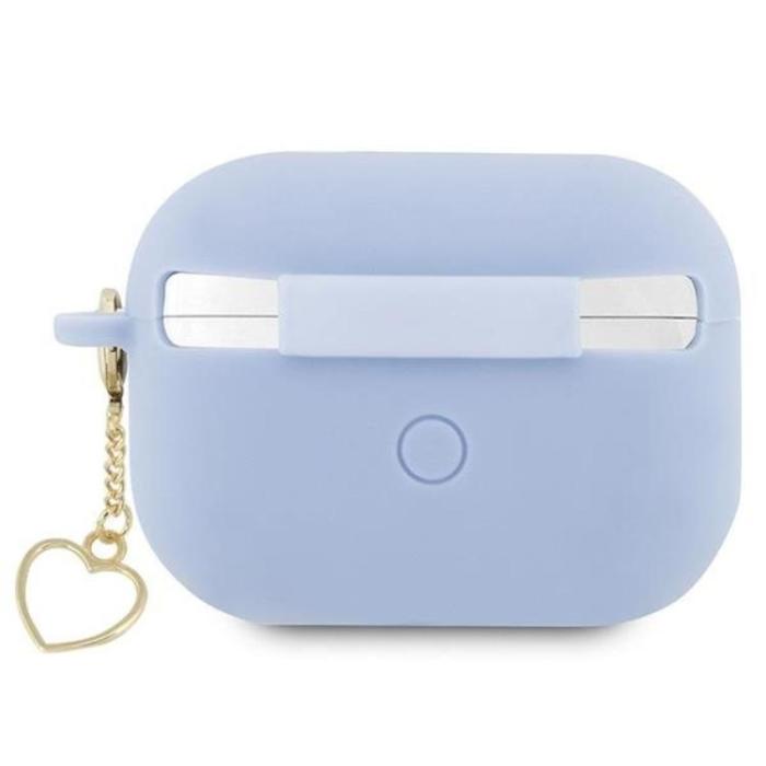 Guess - Guess Airpods Pro 2 Skal Charm Heart Collection - Blå