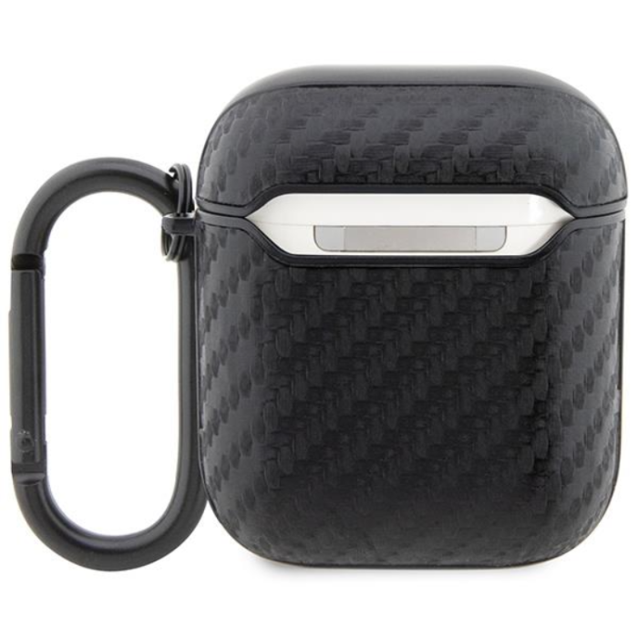 BMW - BMW Airpods 1/2 Skal Carbon Double Metal Logo - Svart