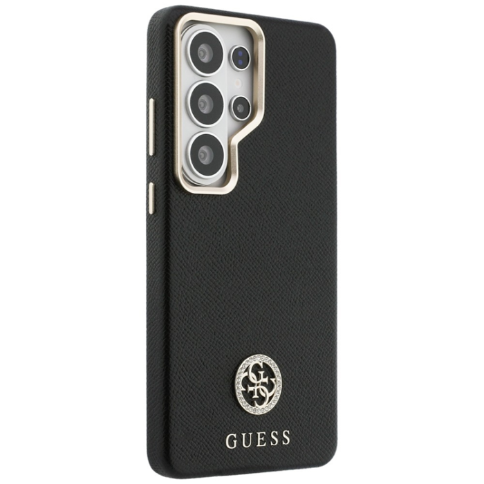 Guess - Guess Mobilskal För Galaxy S26 Ultra MagSafe Rhinestone Round Logo