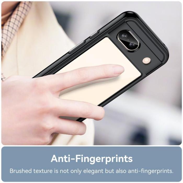 A-One Brand - Google Pixel 8A Mobilskal Acrylic TPU Shockproof - Svart