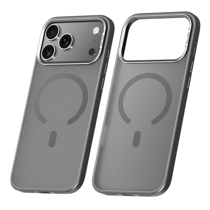 SULADA - SULADA iPhone 17 Pro Max Mobilskal MagSafe PC+TPU - Grå