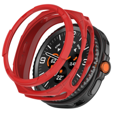 A-One Brand - Galaxy Watch 8 Classic (46mm) Skal Hollow Design - Röd