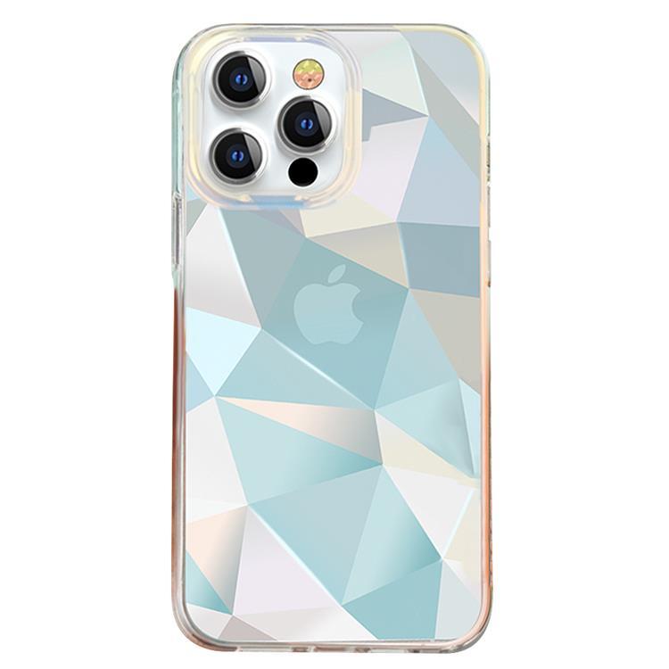 Kingxbar Triangle Streamer Series Skal iPhone 13 Pro - Blå | 2353 | AlltMobil