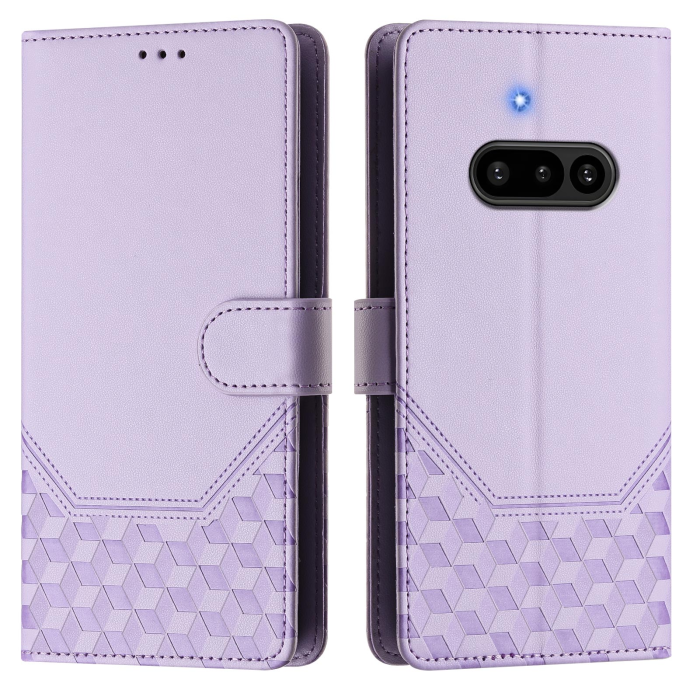 A-One Brand - Nothing Phone (3a) Plånboksfodral Imprinted Honeycomb RFID