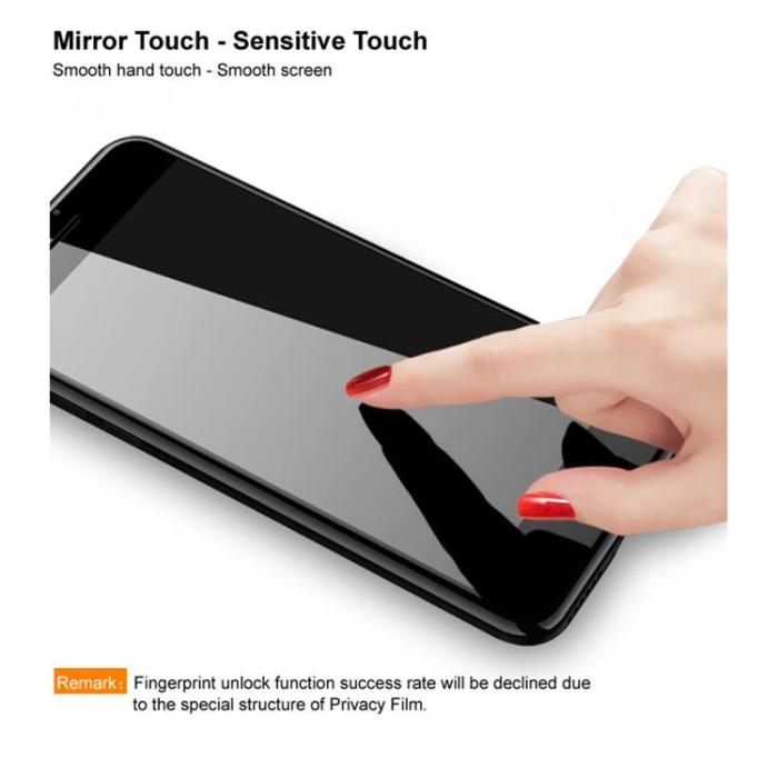 Imak - IMAK Galaxy Z Fold 4 Härdat Glas Skärmskydd Anti Spy