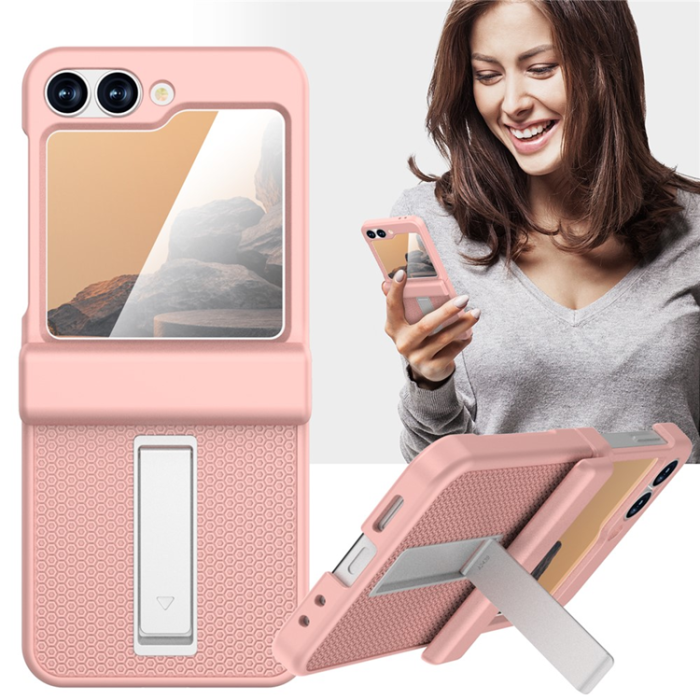 A-One Brand - GW182 Galaxy Z Flip 7 FE/Z Flip 6 Mobilskal - Rosa