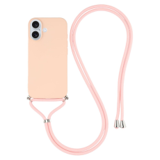 A-One Brand - iPhone 17 Mobilskal Med Axelrem - Rosa