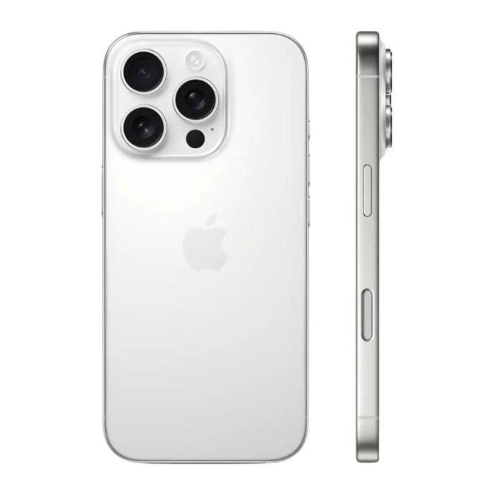 Apple - Apple iPhone 16 Pro - 8GB - 128GB - Vitt Titan