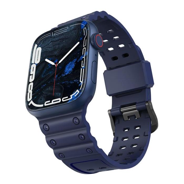 OEM - Apple Watch Ultra/SE/8/7/6 (41/42/38mm) Armband - Navy Blå