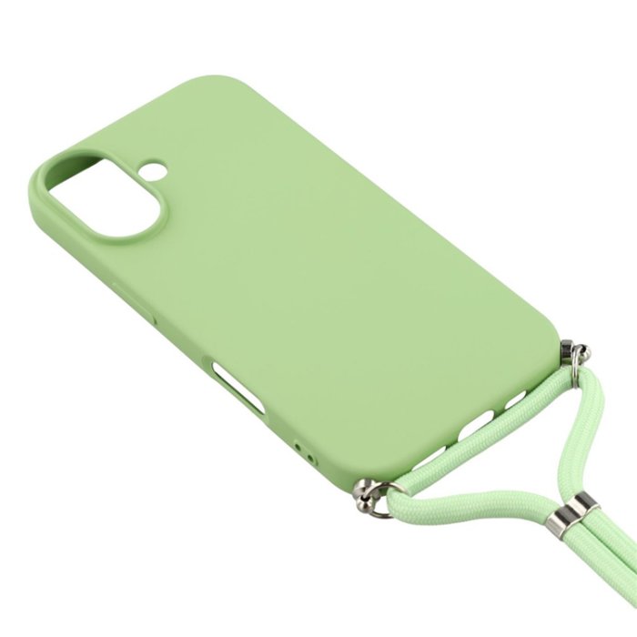 A-One Brand - iPhone 17 Mobilskal Med Axelrem - Grön