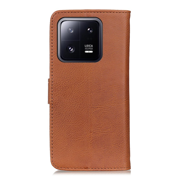 KHAZNEH - KHAZNEH Xiaomi Mi 11 Ultra Plånboksfodral Cowhide - Brun
