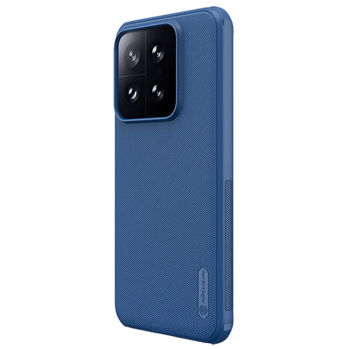 Nillkin - Nillkin Xiaomi 14 Mobilskal Super Frosted Shield Pro - Blå