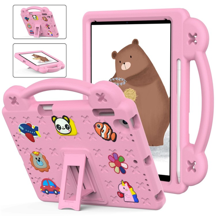 A-One Brand - iPad Air 2 (2014)/Air (2013) Skal EVA Kickstand Shockproof - Rosa