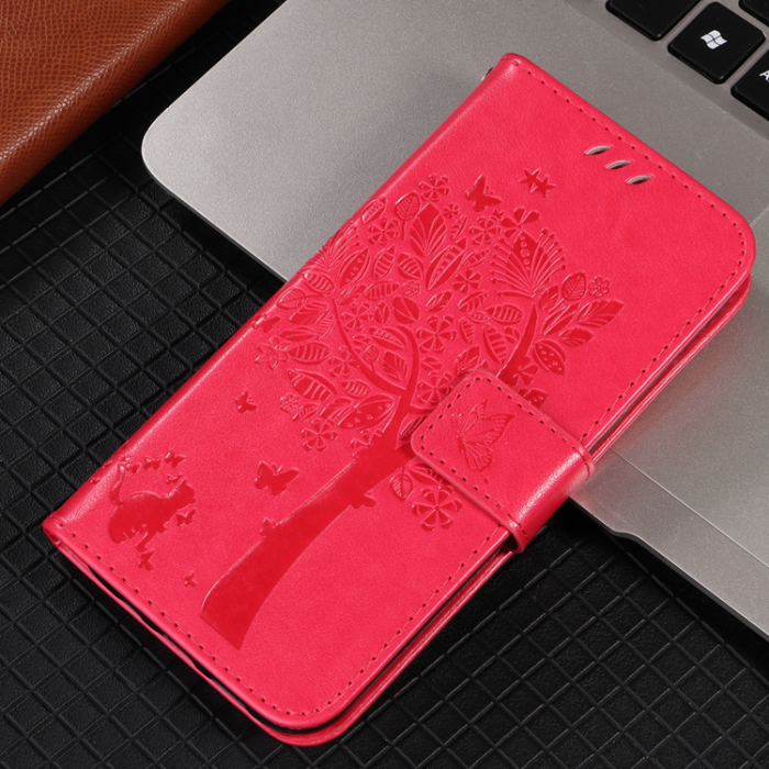 A-One Brand - OnePlus 15 5G Plånboksfodral Cat Tree Pattern Konstläder