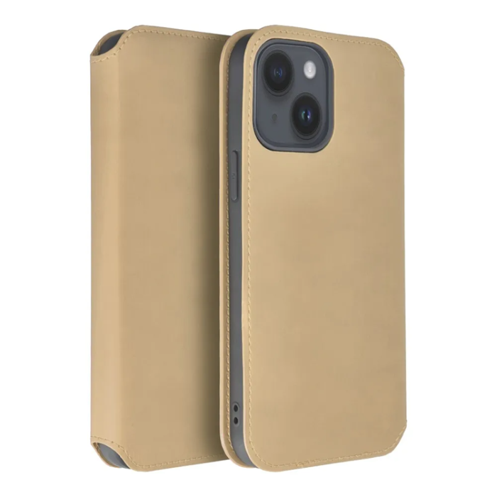 A-One Brand - Xiaomi Redmi Note 14 Pro 4G Plånboksfodral Dual Pocket - Guld