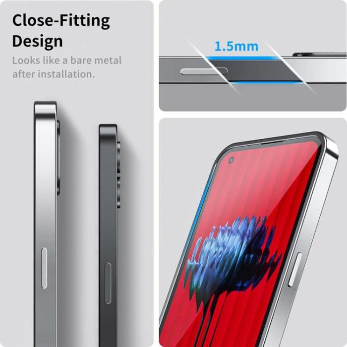 A-One Brand - Nothing Phone 1 Skal Magsafe Magnetic Metal - Silver