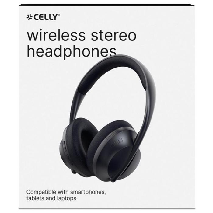 Celly - Celly Arcbeat Over-Ear-Hörlurar Trådlösa - Svart