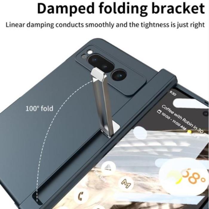 GKK - GKK Google Pixel Fold Mobilskal Kickstand Hård PC - Svart