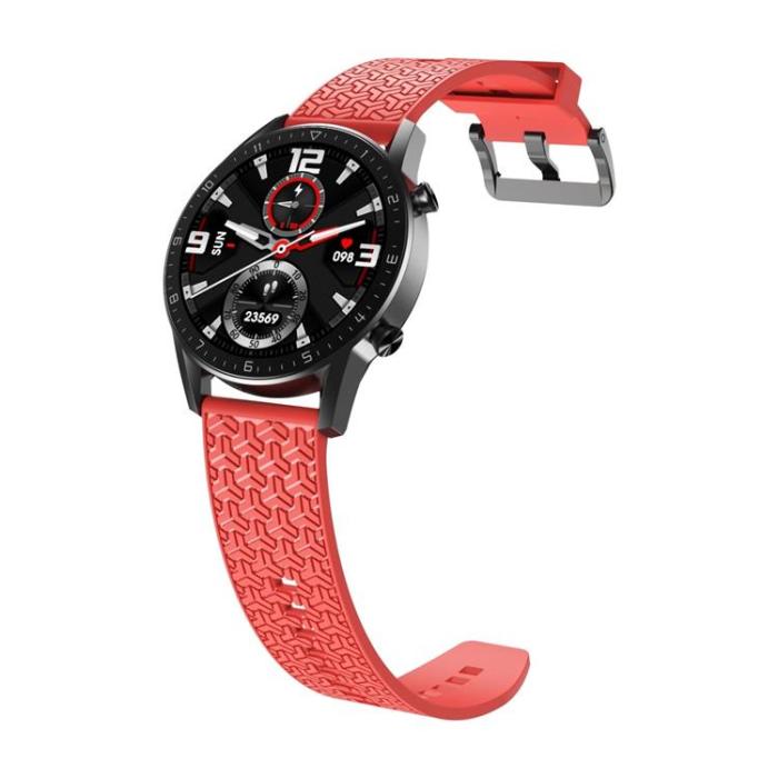 OEM - Galaxy Watch (46mm) Armband Strap Y - Röd