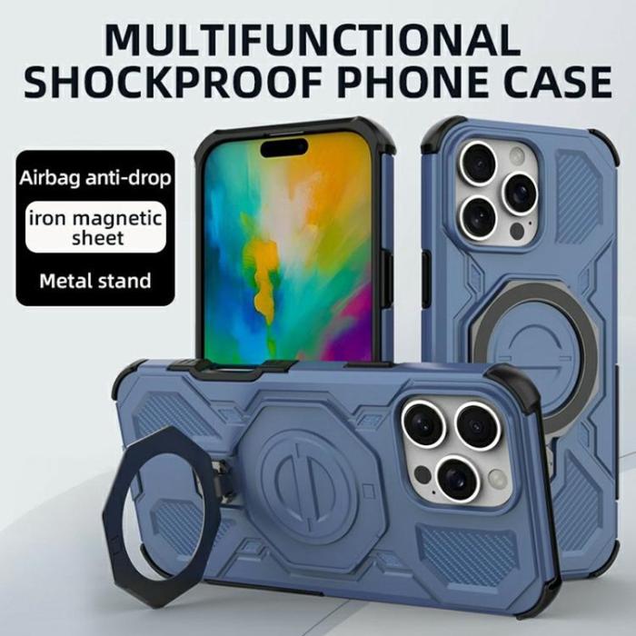 OEM - Mobilskal till iPhone 16 Pro Max Plast Shockproof - Grå