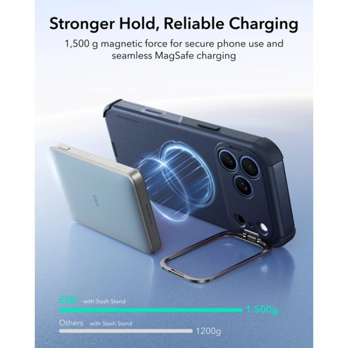 ESR - ESR Mobilskal För iPhone 17 Pro/18 Pro Magsafe Cyber Tough Kickstand