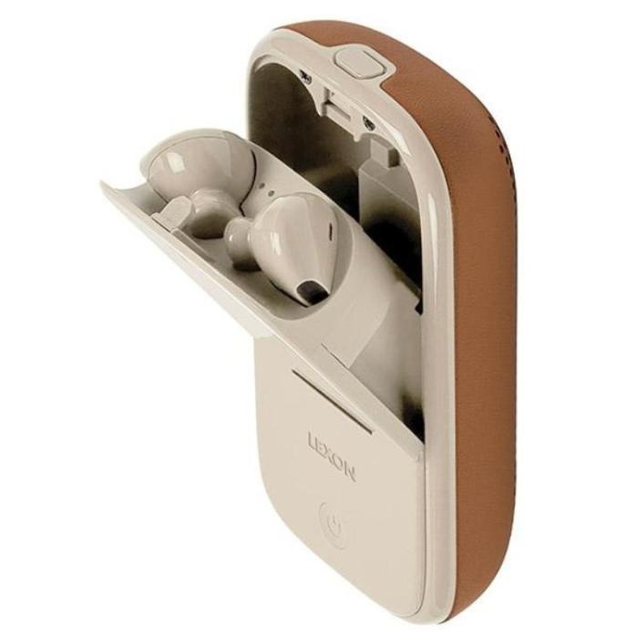 Lexon - Lexon In-Ear Hörlurar Bluetooth Speakerbuds LA127C - Camel