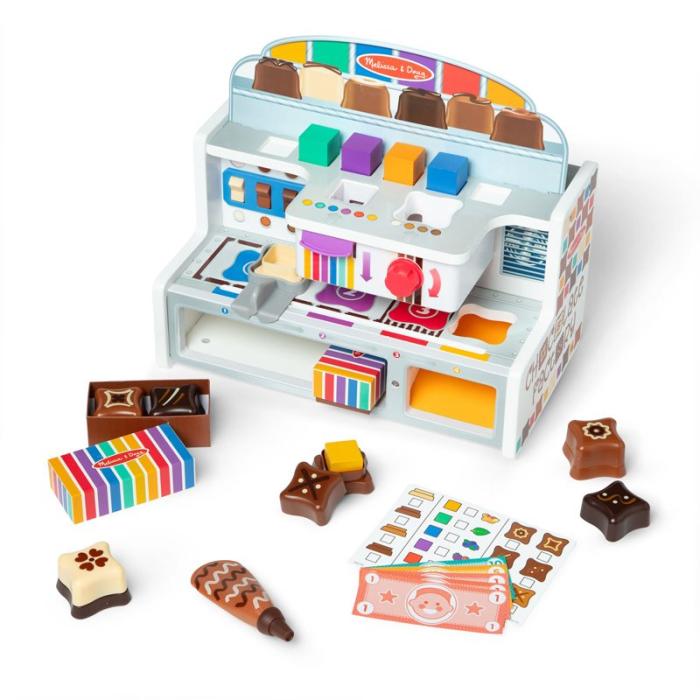 MND - MND Leksaksset Wooden Chocolate Factory Play Set Trä