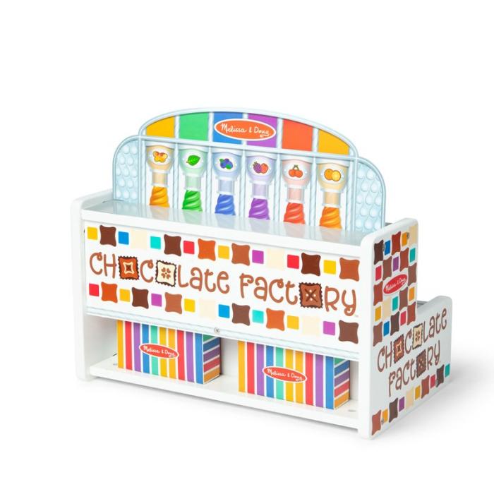 MND - MND Leksaksset Wooden Chocolate Factory Play Set Trä