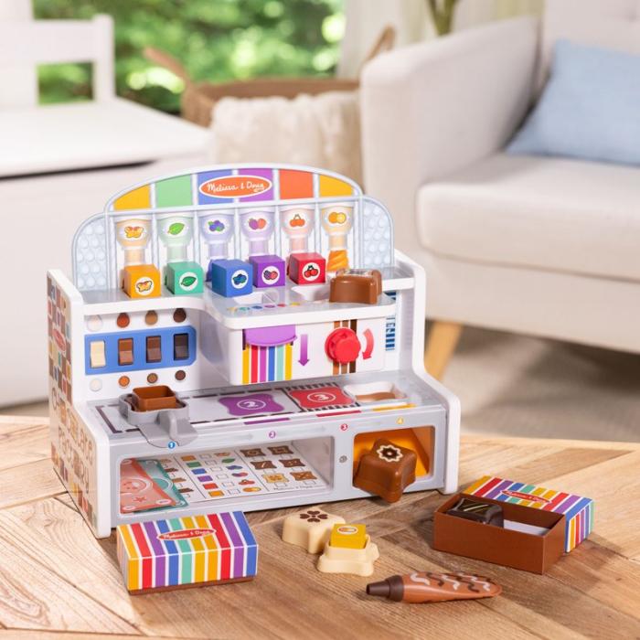 MND - MND Leksaksset Wooden Chocolate Factory Play Set Trä
