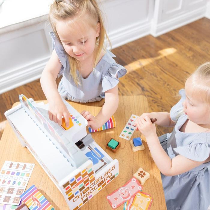 MND - MND Leksaksset Wooden Chocolate Factory Play Set Trä