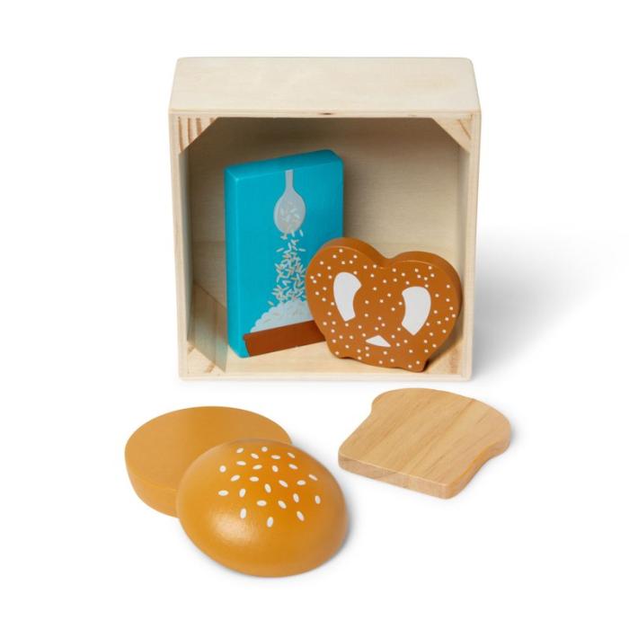 MND - MND Leksaksset Wooden Food Groups Play Set - Grains