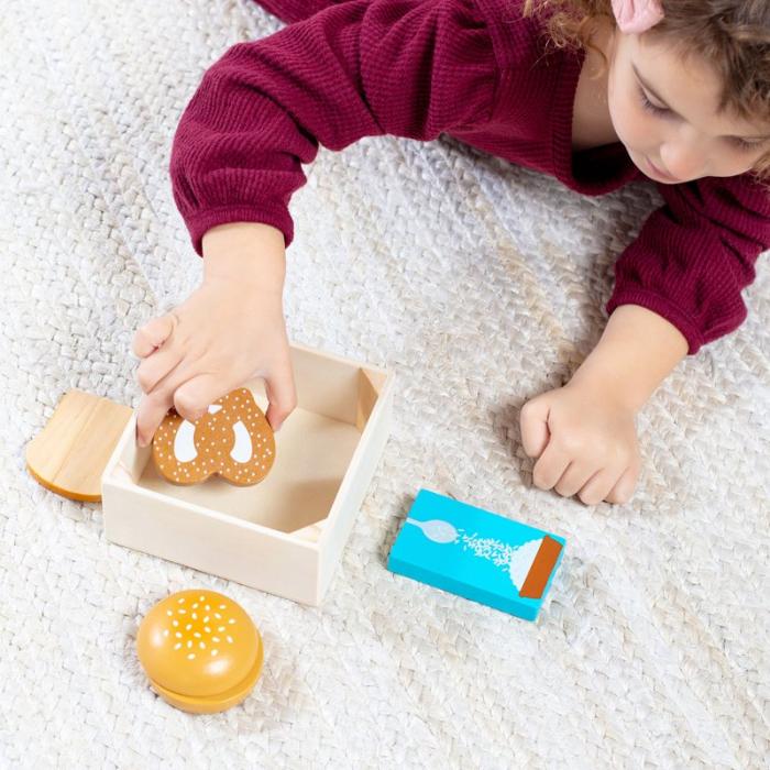 MND - MND Leksaksset Wooden Food Groups Play Set - Grains