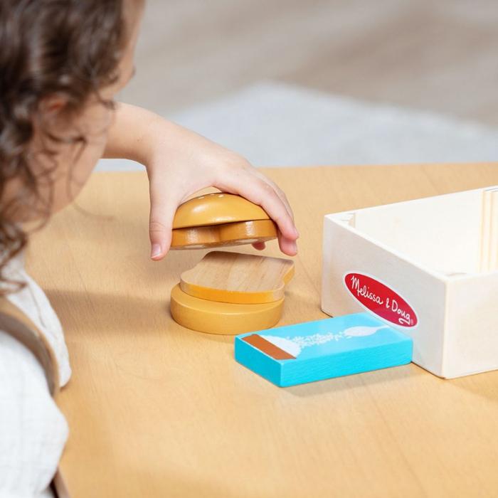 MND - MND Leksaksset Wooden Food Groups Play Set - Grains