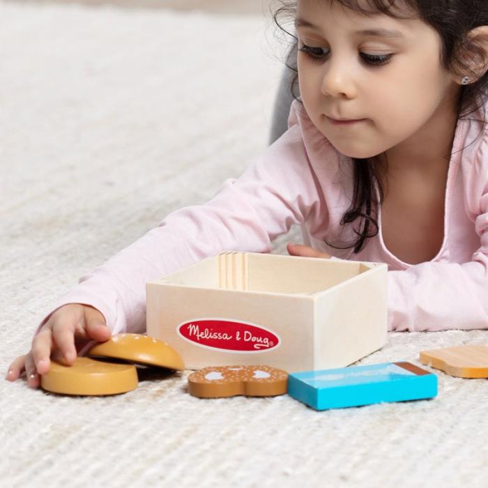 MND - MND Leksaksset Wooden Food Groups Play Set - Grains