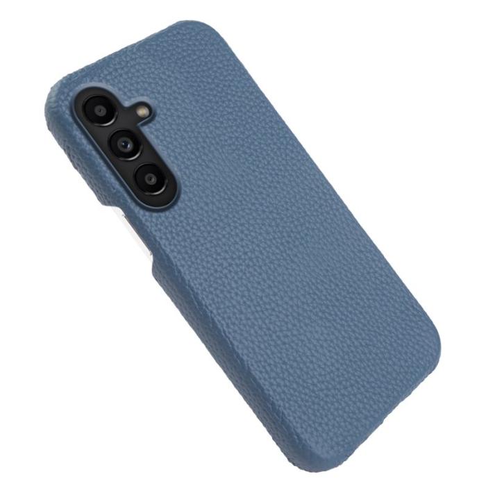 OEM - Mobilskal för Samsung Galaxy S26 Magnetiskt Äkta läder + PC - Blå