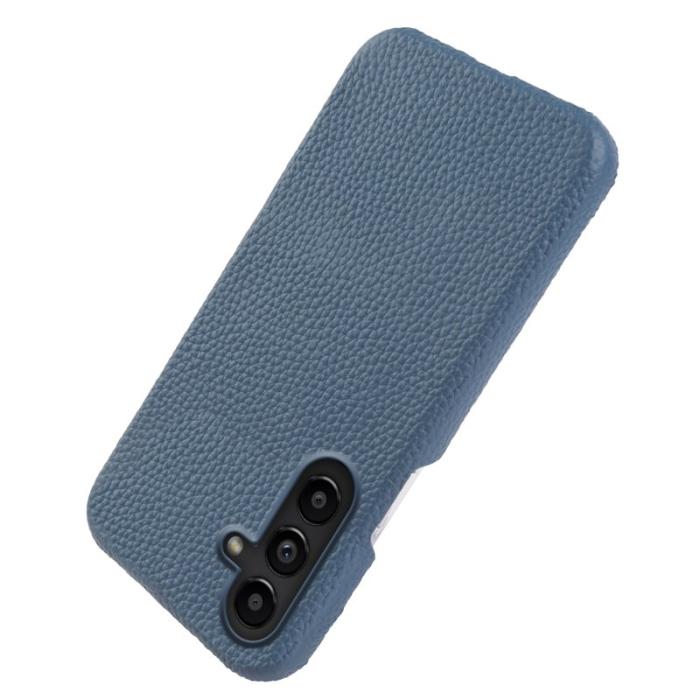 OEM - Mobilskal för Samsung Galaxy S26 Magnetiskt Äkta läder + PC - Blå