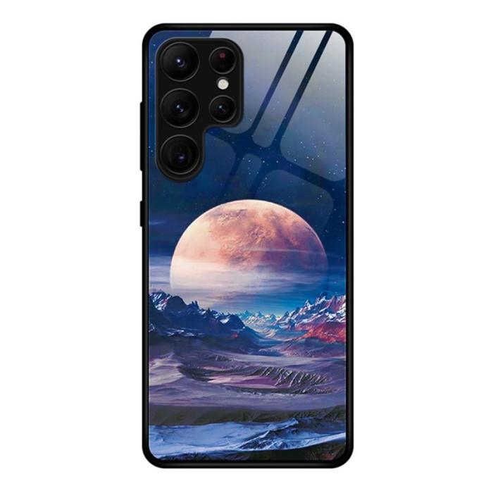 OEM - Mobilskal för Samsung Galaxy S26 Ultra Härdat glas + PC + TPU - Vit
