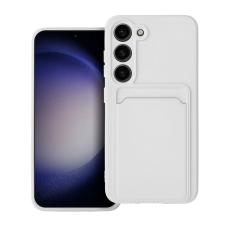 OEM - Skal med Kortfack för Samsung S23 Plus vit