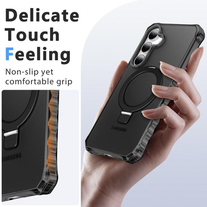 OEM - Mobilskal för Samsung Galaxy S26 Magnetiskt Kickstand - Svart