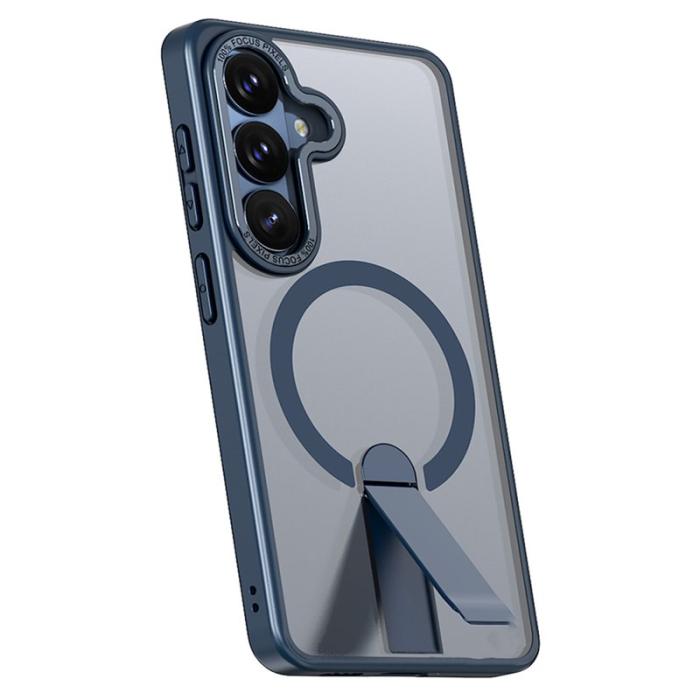 OEM - Mobilskal för Samsung Galaxy S26 Magnetiskt Kickstand TPU - Blå