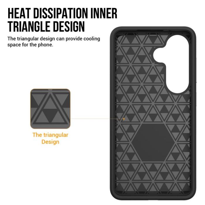 OEM - Mobilskal för Samsung Galaxy S26 Plus Magnetiskt Shockproof TPU + PC - Marinblå