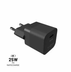 FIXED - FIXED Super Snabb Mini Hemladdare USB-C PD 25W Svart