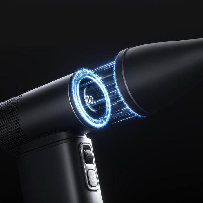 Jisulife - Jisulife 5-in-1 Bärbar USB Mini Handfläkt 9000 mAh Fan Ultra2 - Mörkgrå