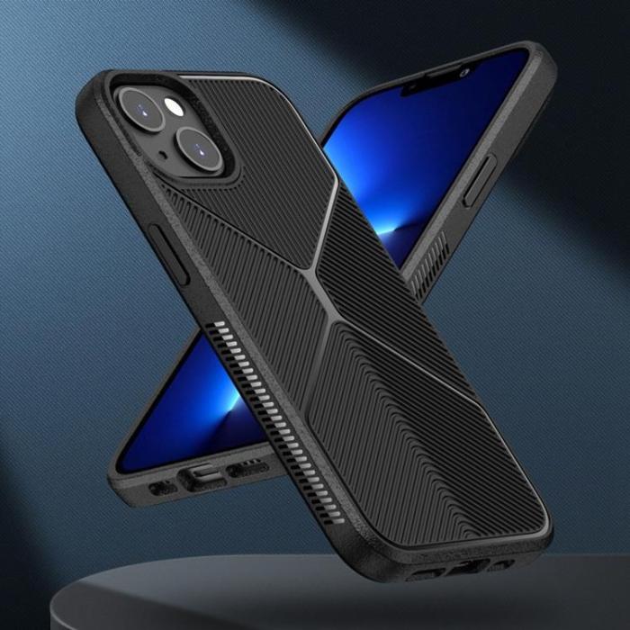 UTGATT - iPhone 14 Skal X Design - Grön