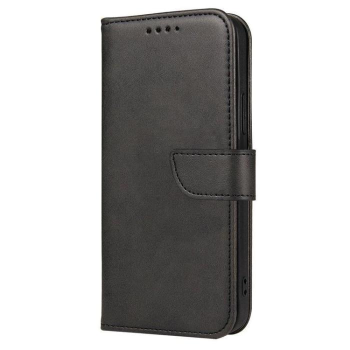 OEM - iPhone 14 Plånboksfodral Elegant Magnet - Svart
