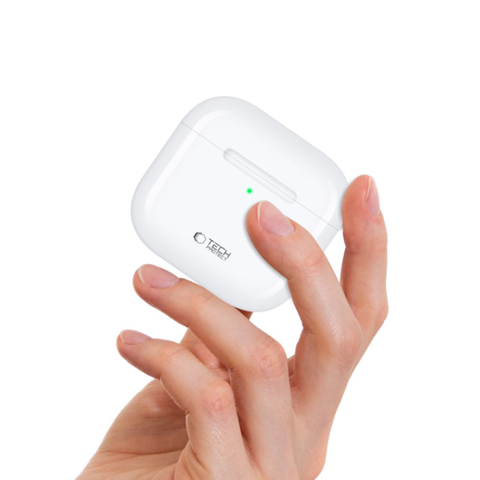 Tech-Protect - Tech-Protect TWS In-Ear Trådlös Hörlurar Ultraboost Core 2 - Vit